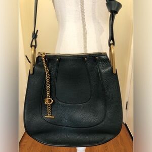 Chloe Hayley Green Leather Hobo Bag